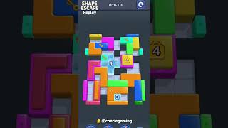 Shape Escape Level 118 Solution Walkthrough