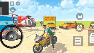 🎮💥Frenklin🏠Home To🚇Relway Station🤑2️⃣ GTR ROXX👑1️⃣😱Helicopter in indian👑bike Theft Auto Simulator🏆🎮
