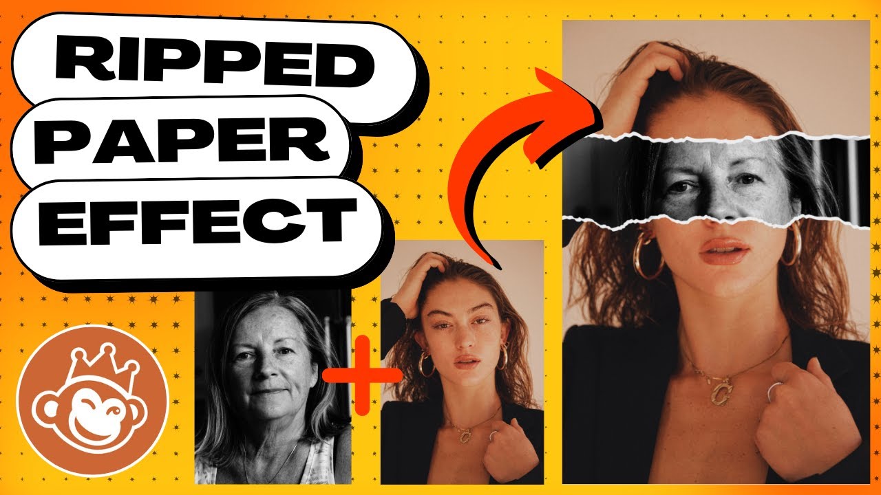 How to Do a Ripped Paper Effect in PicMonkey | Torn Paper Effect ...