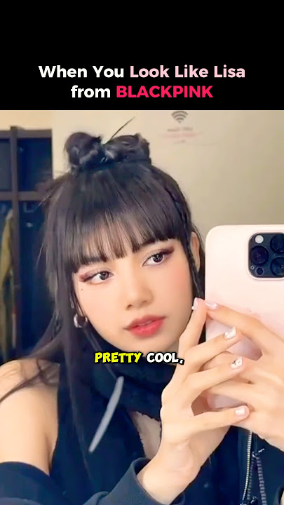 What Happens When You Look Like Lisa? #lalisa #rockstar #blackpink #kpop