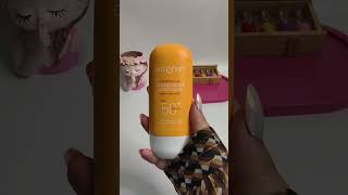 Sunscreen water resistance test 👀✨ #beautyshorts #skincare #sunscreen