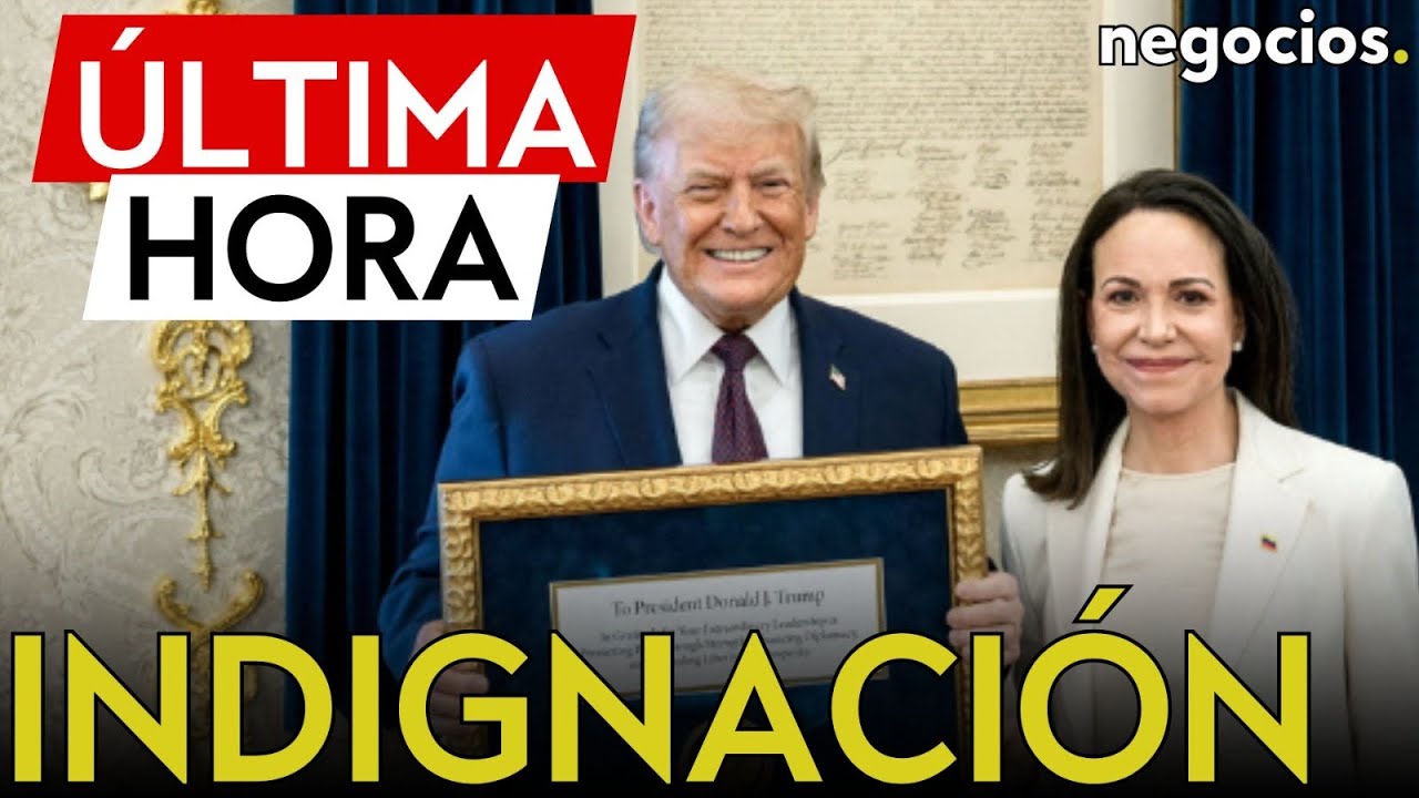 ÚLTIMA HORA: Indignación en Noruega por la entrega de Corina Machado de la medalla del Nobel a Trump