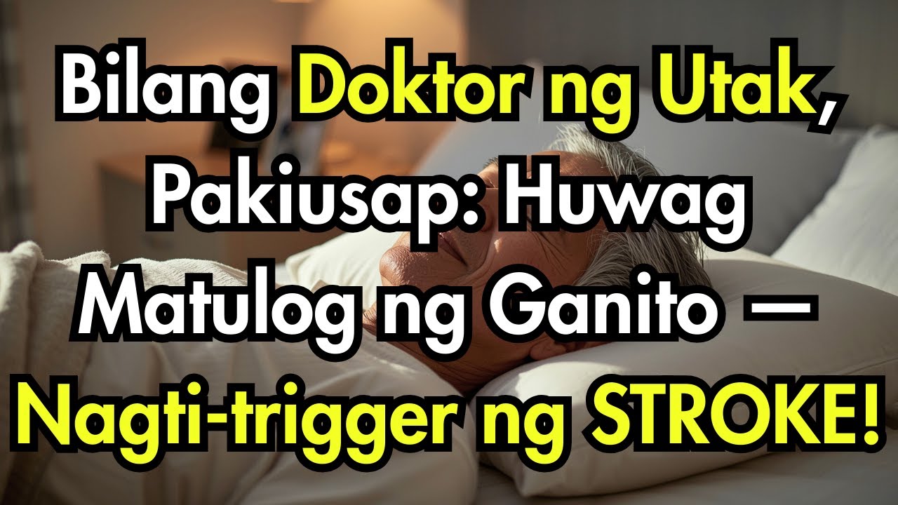 5 Sleeping Positions na Delikado sa Utak: Puwede Magdulot ng Stroke Habang Natutulog