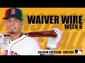 Top fantasy baseball waiver wire picks for week 6 mustadd players