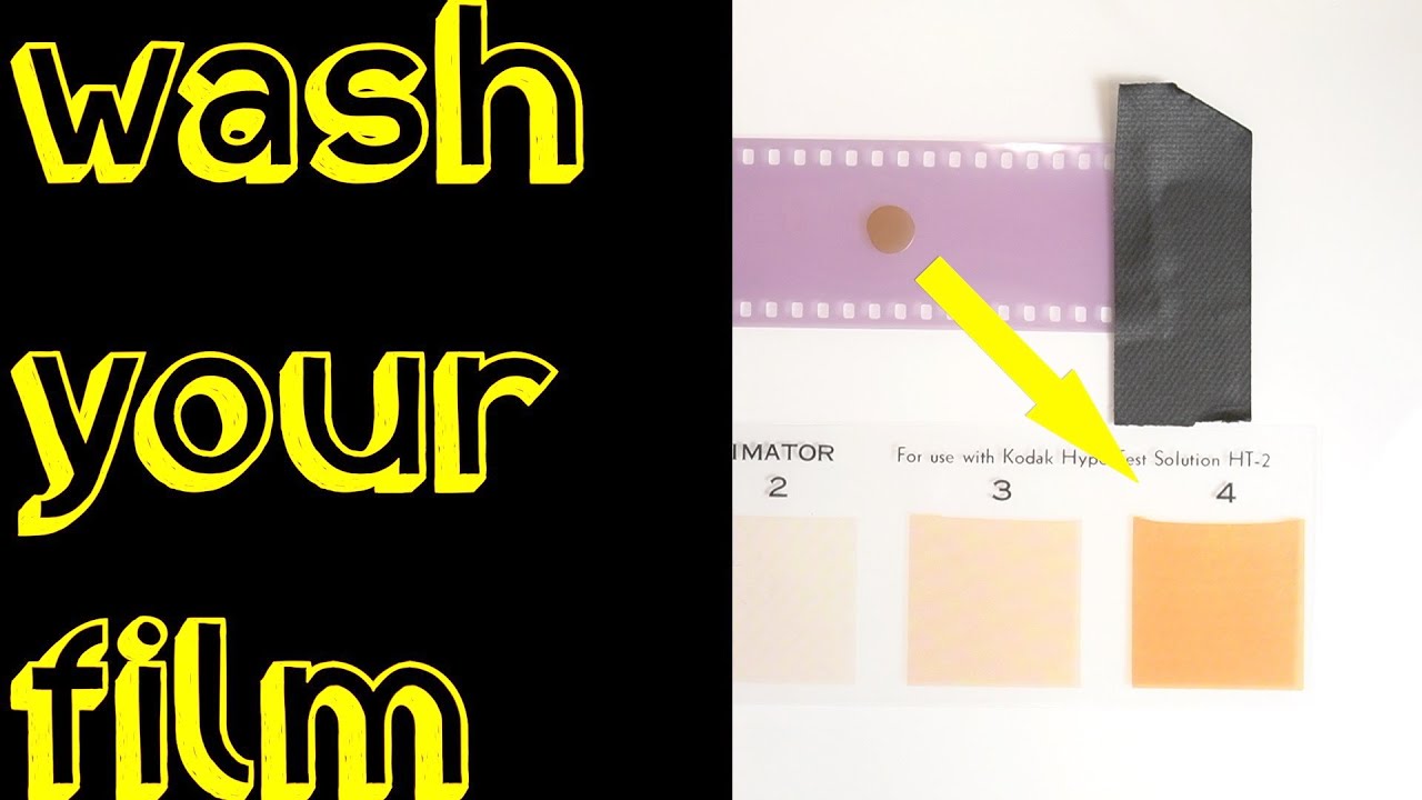 Film Washing Method Test