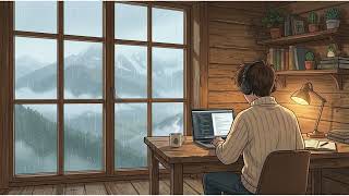 Work Music 🏔️ 1 Hour Alpine Lofi Jazz to Focus & Be Productive