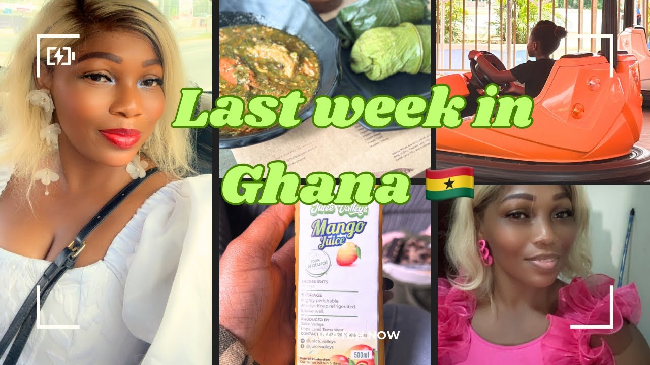 MY LAST WEEK IN GHANA ! || Weekly Vlog