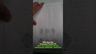 Geography Practical File Class 12 NIOS Answers | NIOS Geography 316 Class 12 Practical File 2026