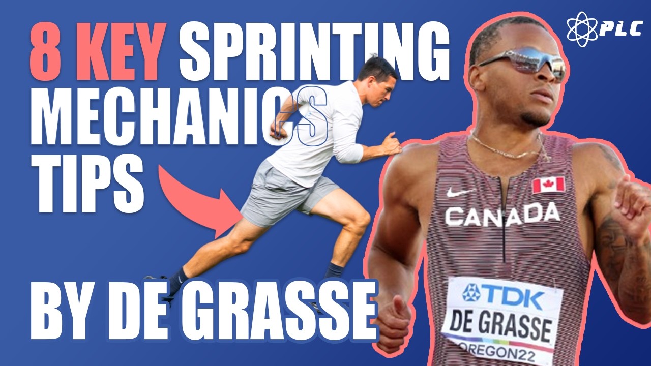 8 Key Sprinting Mechanics Tips By Andre De Grasse 