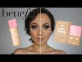 Benefit Hello Happy Flawless Brightening Foundation Vs. Hello Happy Soft Blur Foundation