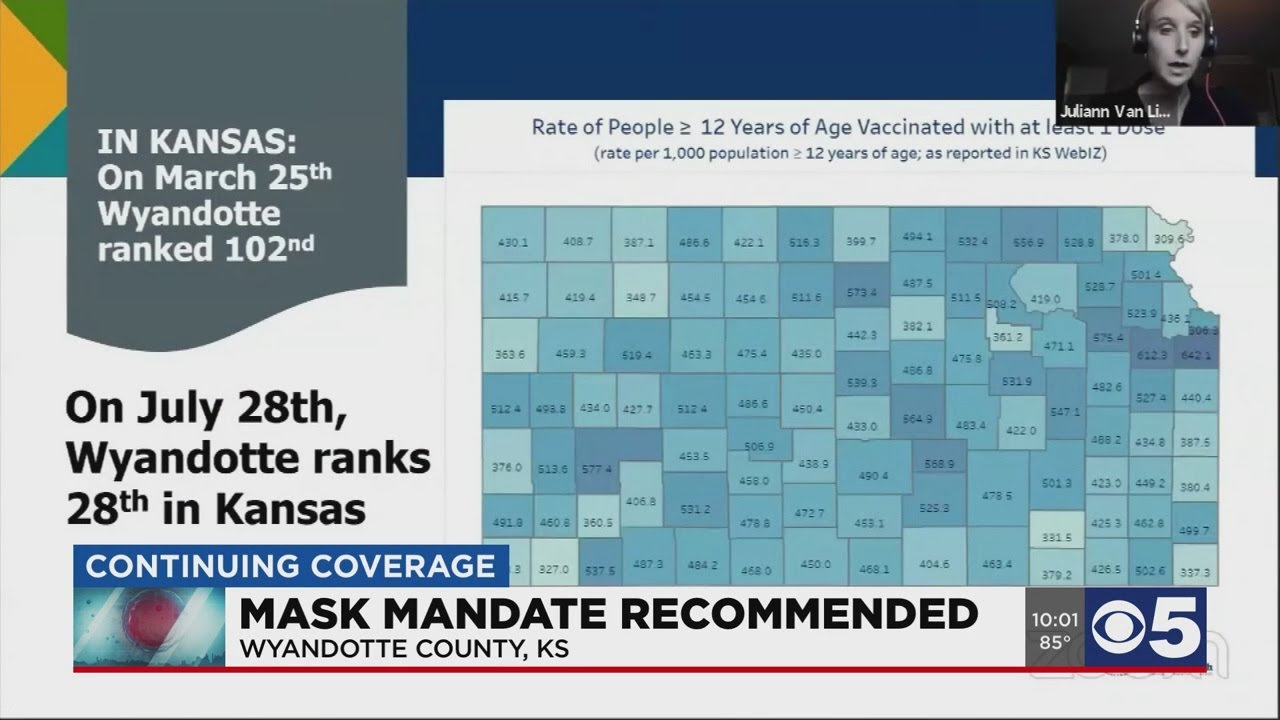 Mask mandate in Wyandotte County YouTube