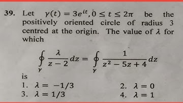 CSIR NET Dec 2018 complex Analysis
