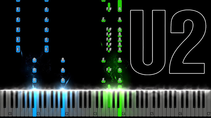 Pride (In the Name of Love) Piano version - Piano performance video thumbnail