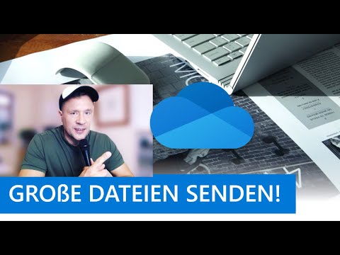 Video: Wie sende ich Dateien von OneDrive per E-Mail?