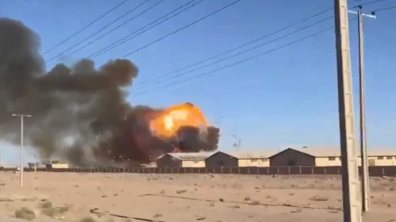 Удар авиации Израиля по базе Ирана в Исфахане