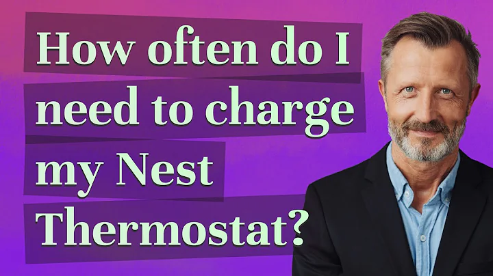 How often do I need to charge my Nest Thermostat?