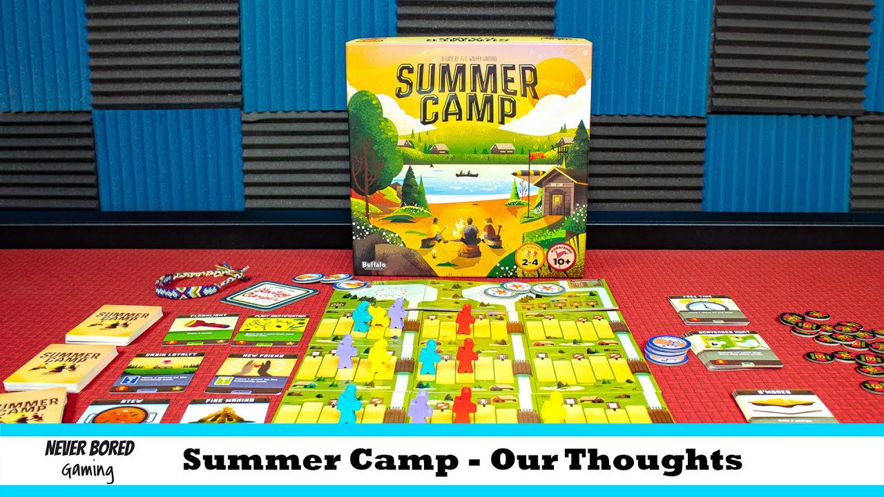 Summer Camp Our Thoughts (Board Game Review) YouTube