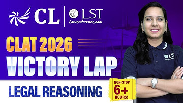 CLAT 2026 Legal Reasoning Marathon | 6 Hours Final Revision | Must-Do Passages, Strategy & Tricks