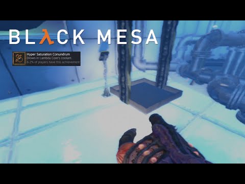 Black Mesa - How To Unlock The Hyper Saturation Conundrum Achievement!