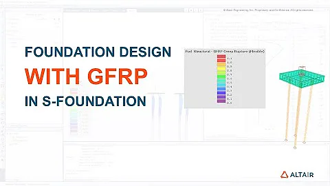 GFRP Reinforced Foundations using ACI 440.11-22 in S-FOUNDATION