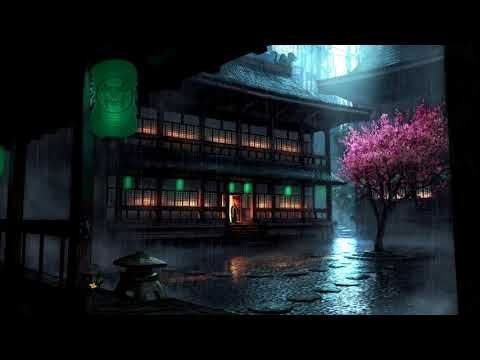 Wallpaper Engine   Anime Backyard Rain preview   CG rain Animation