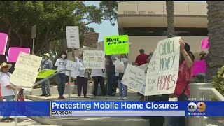 Four Mobile Home Parks Sold In Carson, Displacing Some Elderly Residents