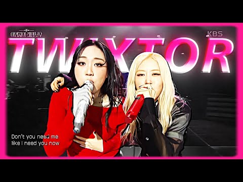 ROSÉ - APT. With YOUNGJI | KBS 241129 TWIXTOR 4K