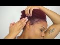 COLORING MY NATURAL HAIR | ADORE RED CHERRY