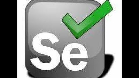 Video 1 - Java Selenium Setup