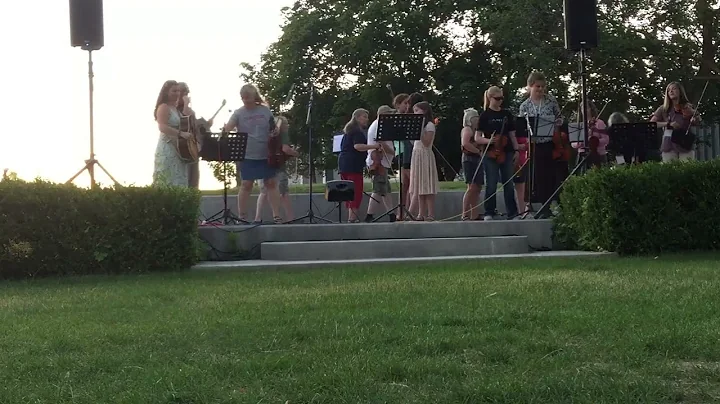 Sheila Wright's Intermediate Fiddle Class playing ...
