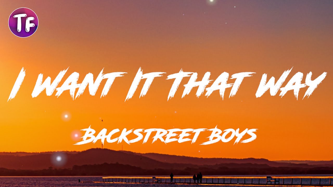 I Want It That Way - song and lyrics by Backstreet Boys
