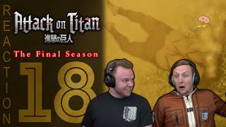 SOS Bros React - Attack on Titan Season 4 Episode 18 - The God Falls