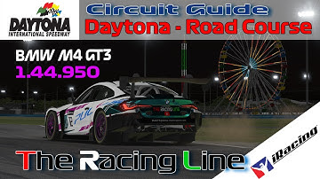 iRacing | GT3 Challenge - BMW M4 GT3 | Circuit Guide -Daytona Road Course - 1:44.950 - Week 3