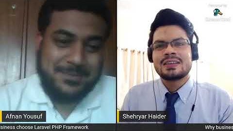 Why Business Choose PHP Laravel Framework | Live Session by Afnan Yousuf