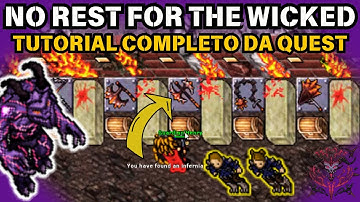 Tibia: No Rest For The Wicked - Tutorial COMPLETO e DETALHADO da QUEST (ACESSO ARBAZILOTH)