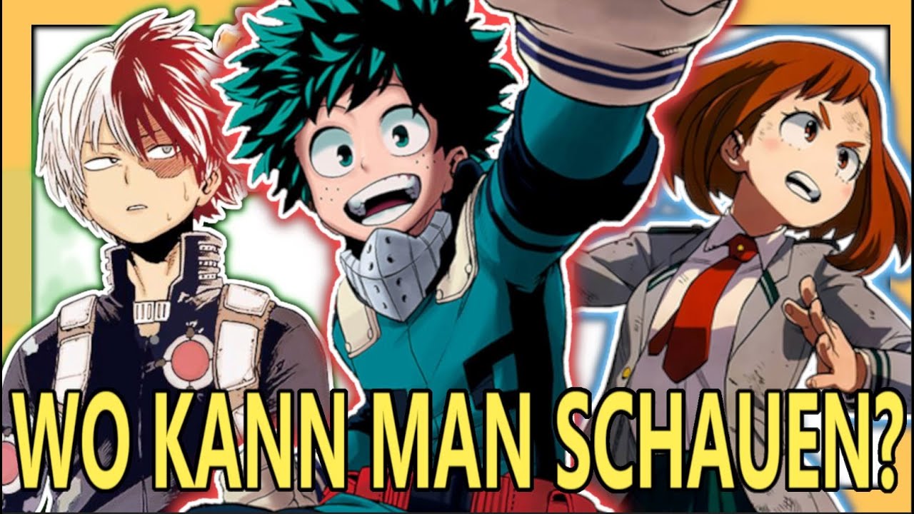 Wo Kann Man My Hero Academia Legal Schauen