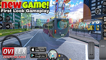 🚌 NEW BUS GAME | Bus Simulator 2023 First Look Gameplay #1 | Walkthrough Playthrough (Android)