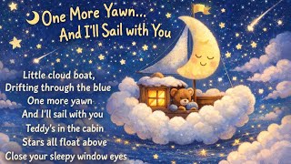 Little Cloud Boat ☁️🚤 | Sweet Bedtime Lullaby for Kids 🌙✨ | Teddy & Stars Sleep Song