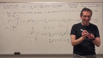 Intro to General Relativity - 29 - Cosmology part 1: LFRW spacetime from the cosmological principle