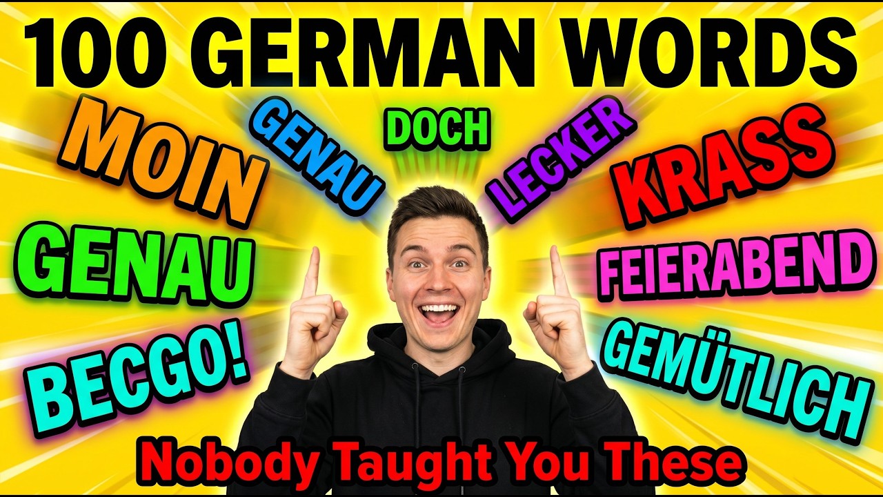 100 German Words You'll Actually Use Every Day (That No Textbook ...