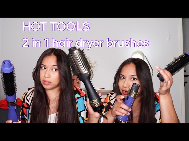 Hot Tools Pro Signature Detachable One Step Volumizer and Hair Dryer |  Style, Dry & Brush (1.0 Medium)