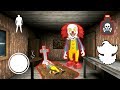 КЛОУН ПЕННИВАЙЗ ГРОХНУЛ ДРУГА СОСЕД ГРЕННИ - Clown Neighbor 2 Granny Escape