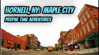 ROAD TRIP #292: Morning Drive Through Hornell NY | Downtown & Small-Town Charm. Pruyne Time