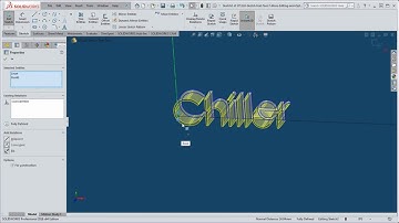 38, Online SolidWorks - Sketch “Text” - Apply Stylish Embossed or Debossed Text to your Part