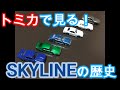 【絶版】トミカで見る！日産スカイラインの歴史　～SKYLINE　History～