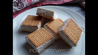 Biscotti gelato senza lattosio fatti in casa