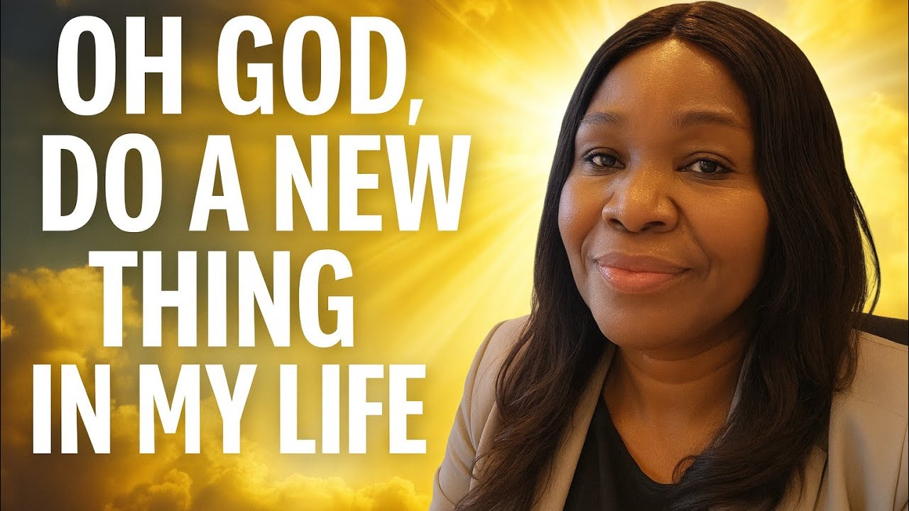 Do something New in My Life Oh God! - YouTube