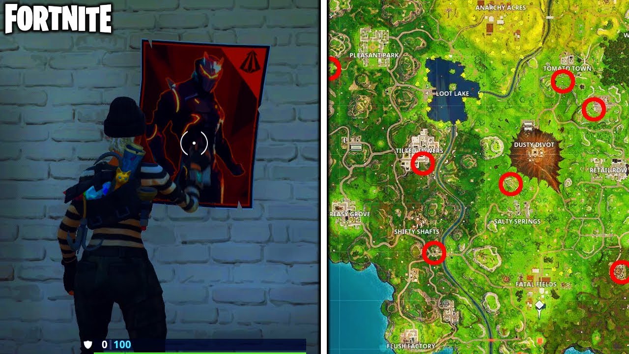 Spray Over Different Carbide Or Omega Posters Locations All 7 - spray over different carbide or omega posters locations all 7 poster spots for week 6 challenge