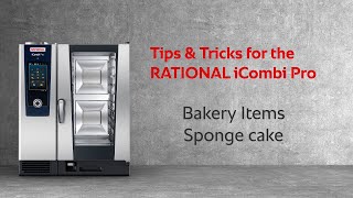 Tips & Tricks: Sponge cake in the iCombi Pro | RATIONAL