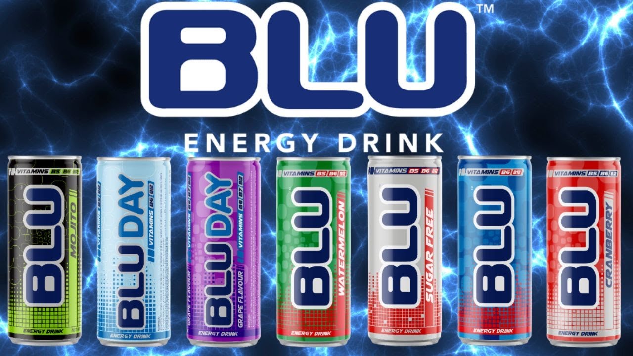 Пробуем больше вкусов энергетического напитка BLU